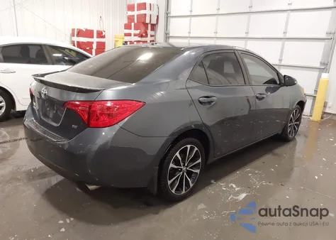 2017 Toyota Corolla Se z USA, uszkodzony, nr VIN 5YFBURHE2HP698131